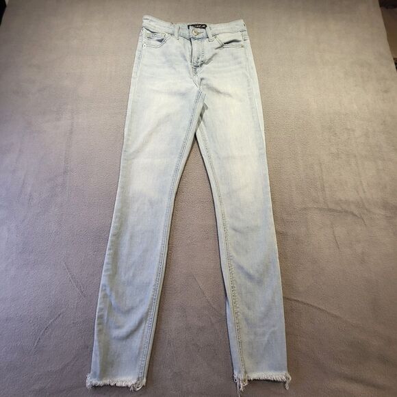 Lucky Brand Womens 0/25 Jeans Mid Rise Skinny Bridgette Stretch - Picture 1 of 13
